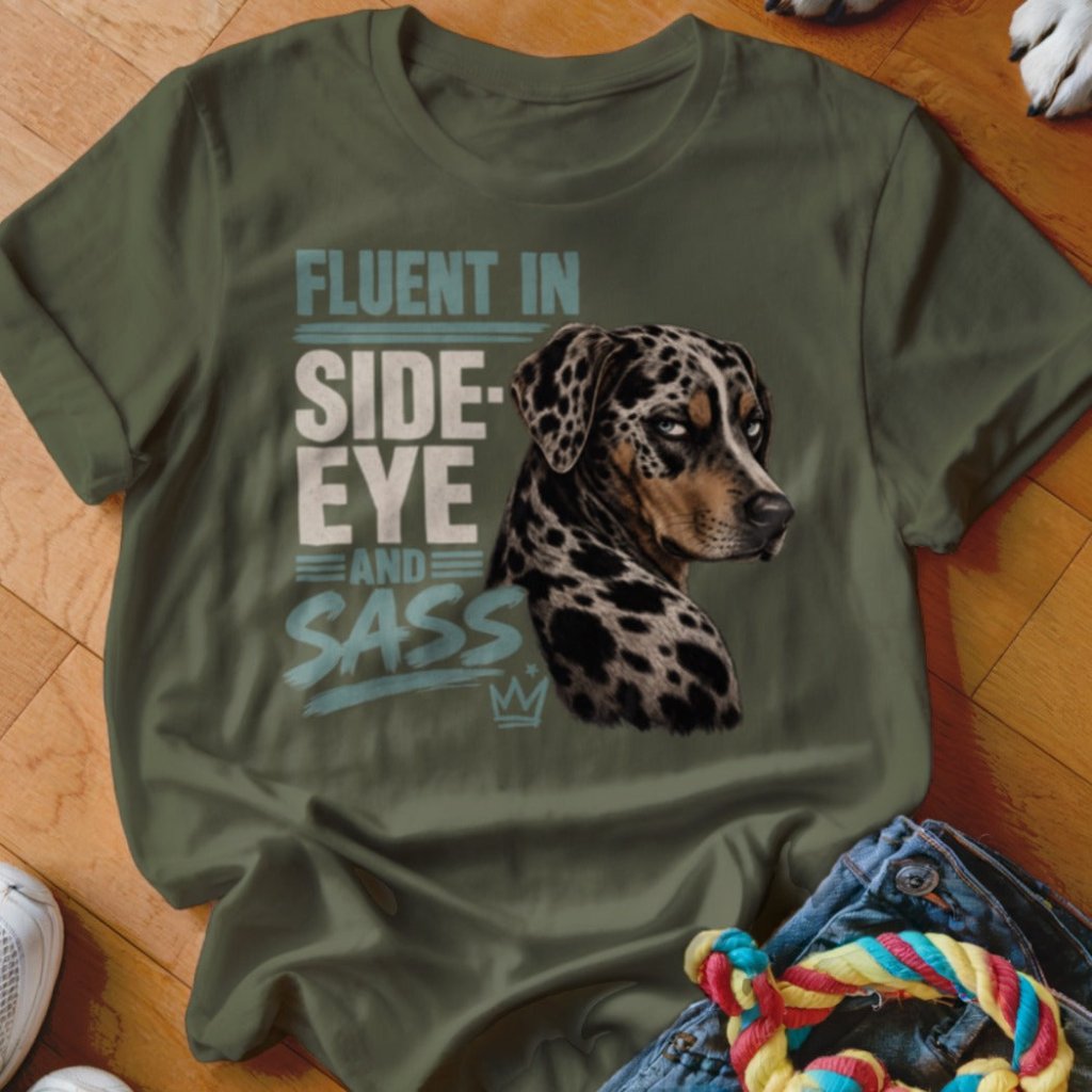 Fluent In Side-Eye And Sass Shirt - The Pawsitive Initiative