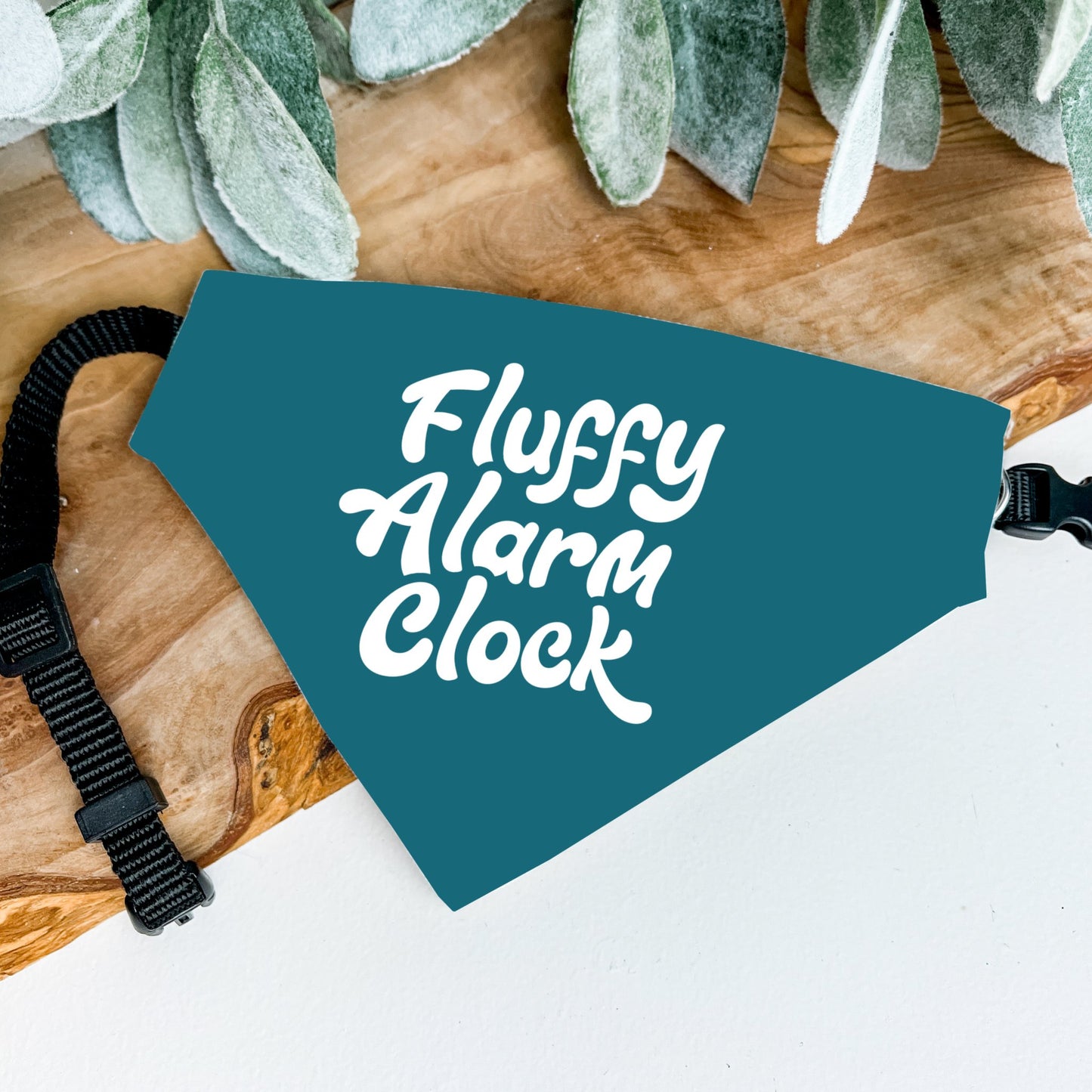 Fluffy Alarm Clock Bandana - The Pawsitive Initiative