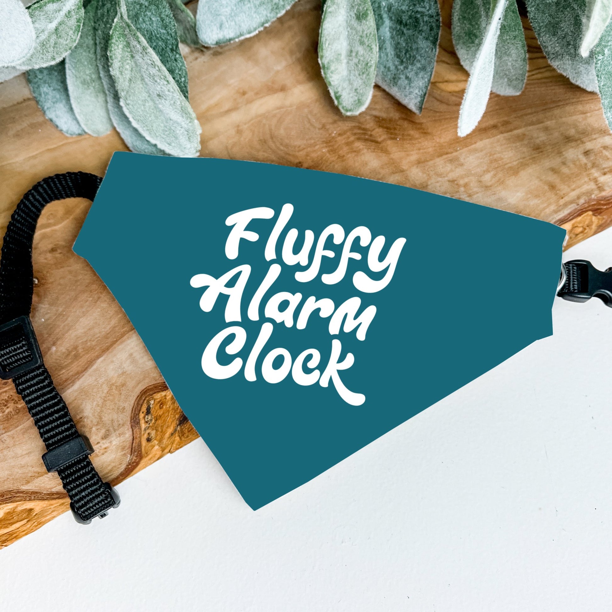 Fluffy Alarm Clock Bandana - The Pawsitive Initiative