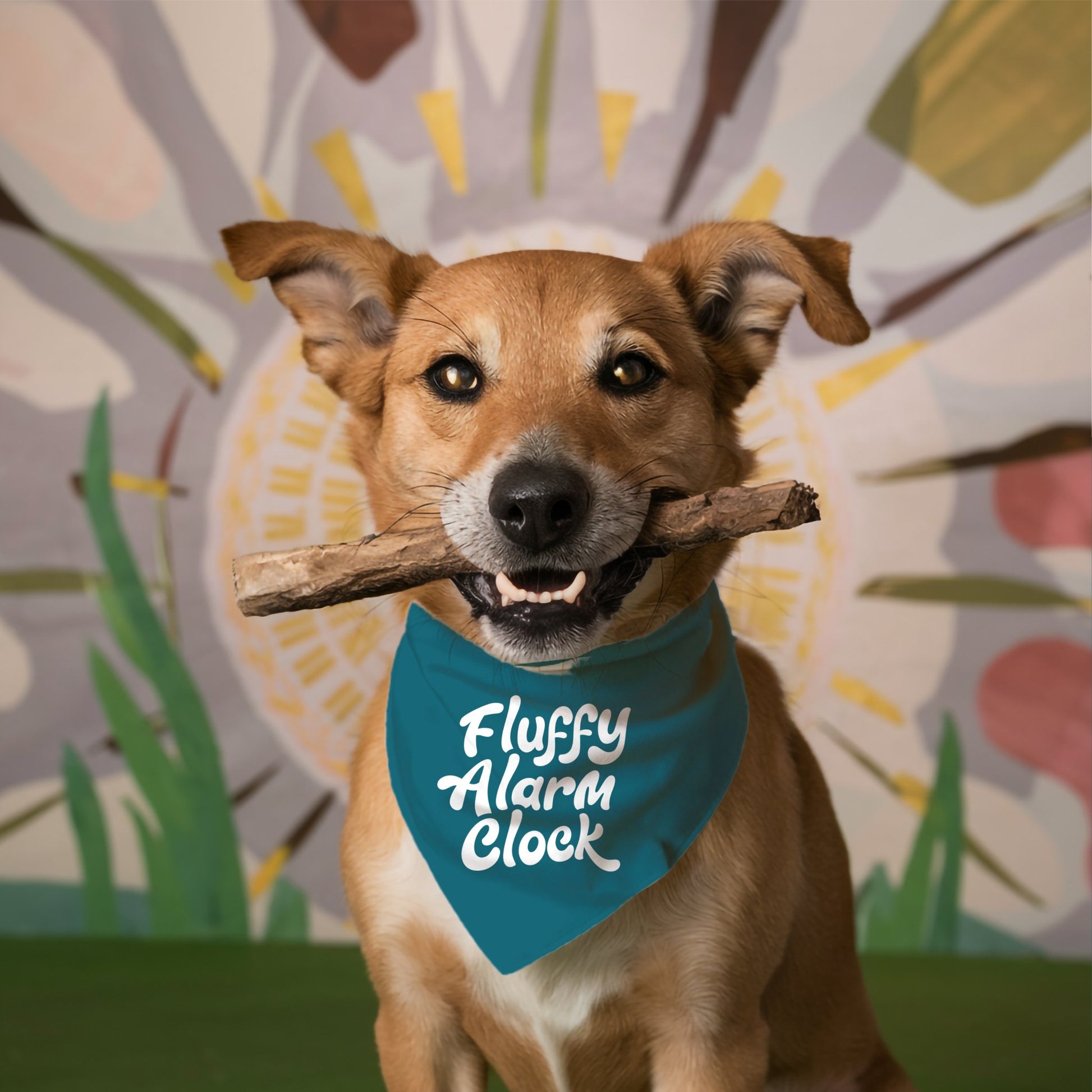 Fluffy Alarm Clock Bandana - The Pawsitive Initiative