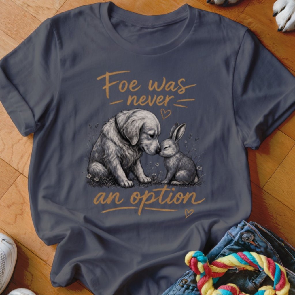 Foe Was Never An Option Shirt - The Pawsitive Initiative