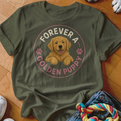 Forever a Golden Puppy Shirt - The Pawsitive Initiative