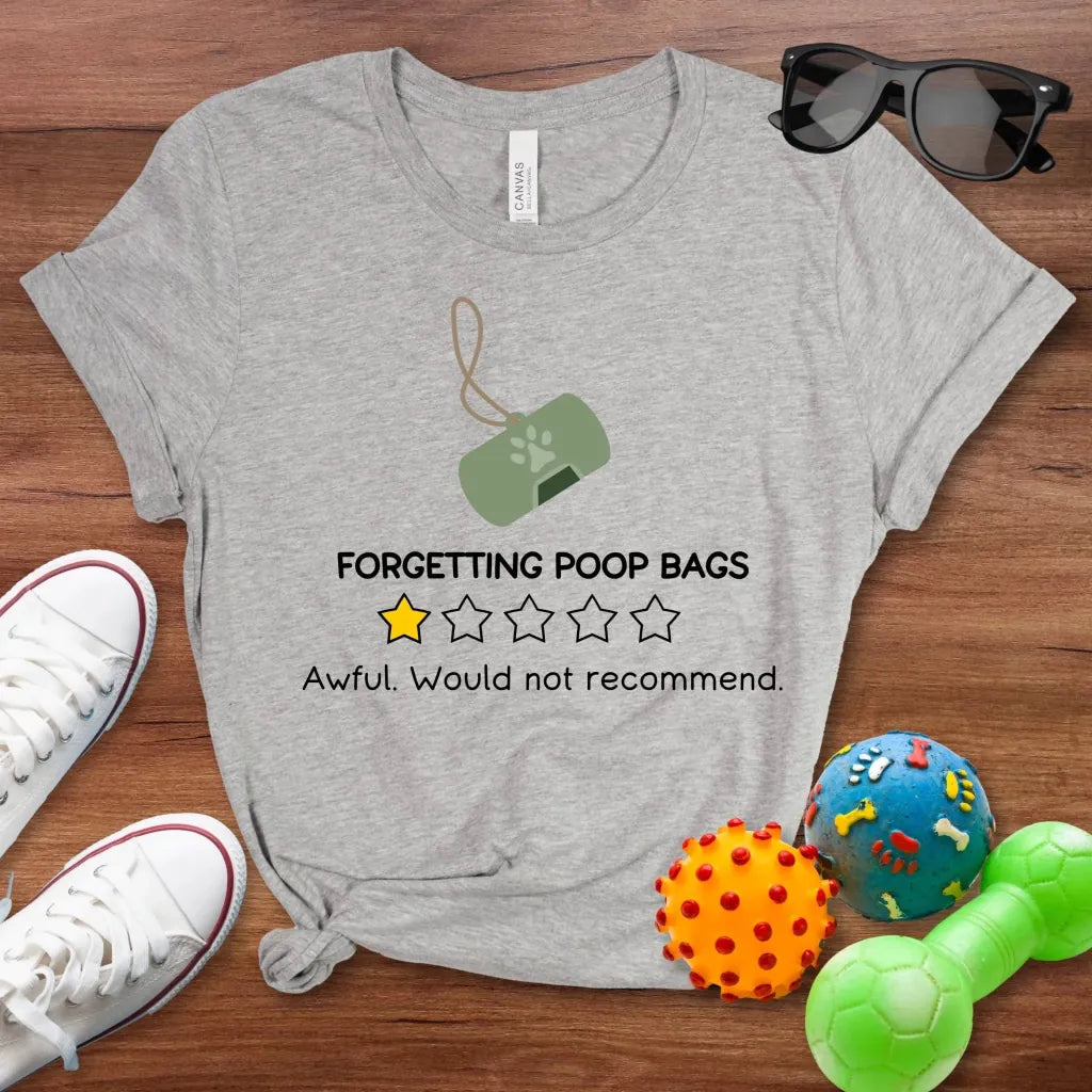 Forgetting Poop Bags Shirt - The Pawsitive Initiative