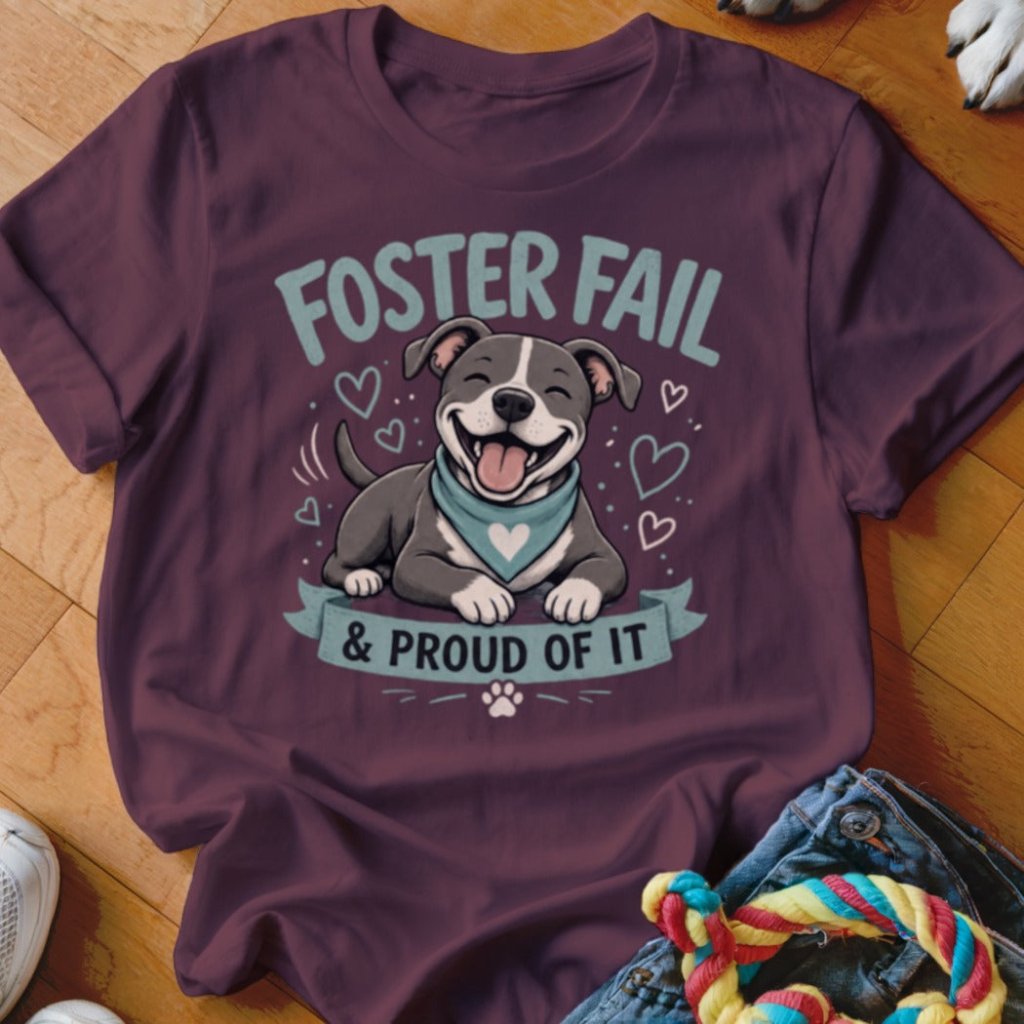 Foster Fail Shirt - The Pawsitive Initiative