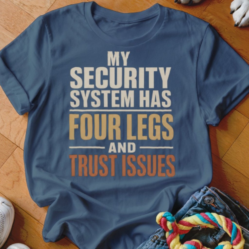 Four Legs and Trust Issues Shirt - The Pawsitive Initiative