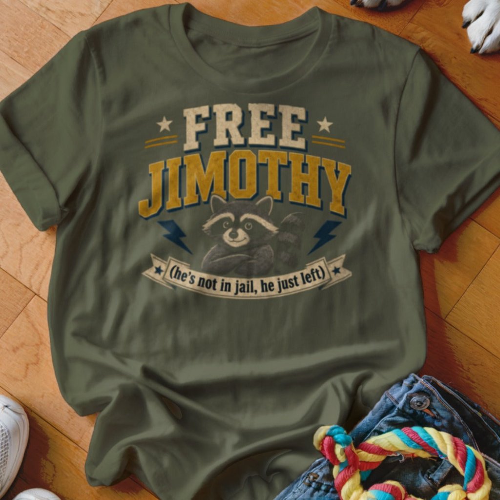 Free Jimothy Shirt - The Pawsitive Initiative