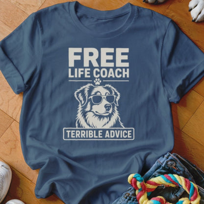 Free Life Coach Terrible Advice Aussie Shirt - The Pawsitive Initiative