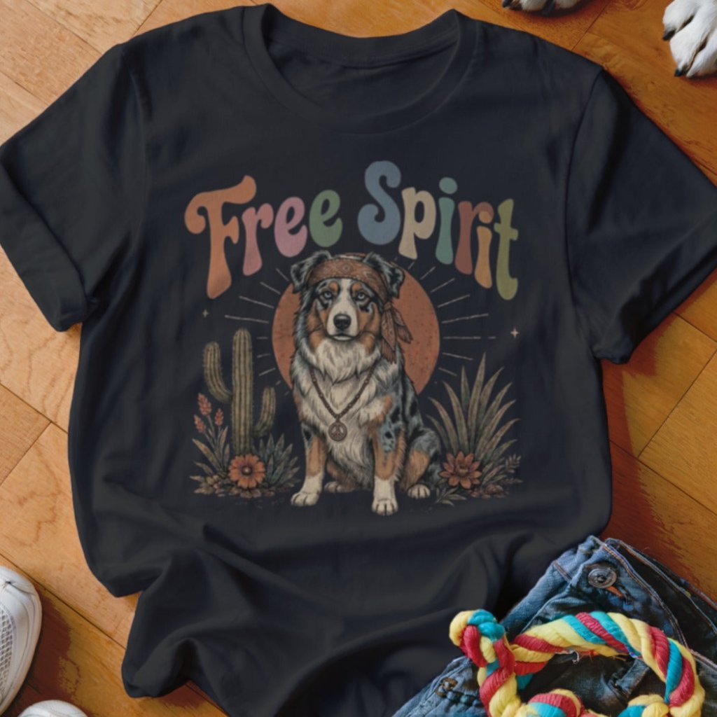 Free Spirit Aussie Shirt - The Pawsitive Initiative