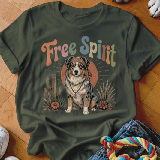 Free Spirit Aussie Shirt - The Pawsitive Initiative