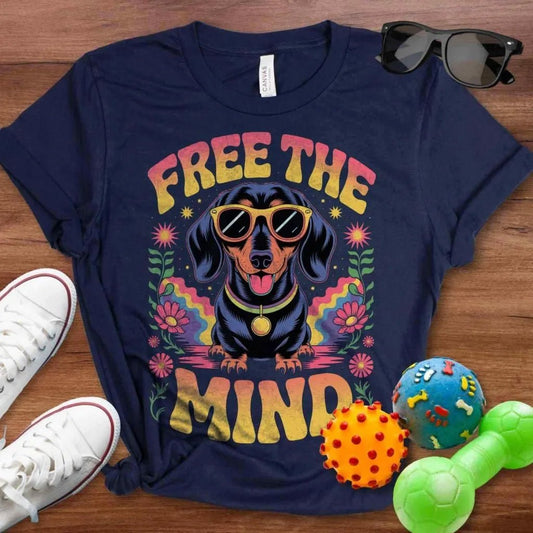 Free the Doxie Mind Shirt - The Pawsitive Initiative