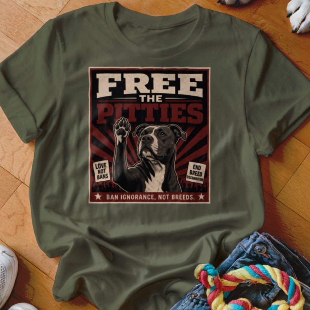 Free The Pitties Shirt - The Pawsitive Initiative
