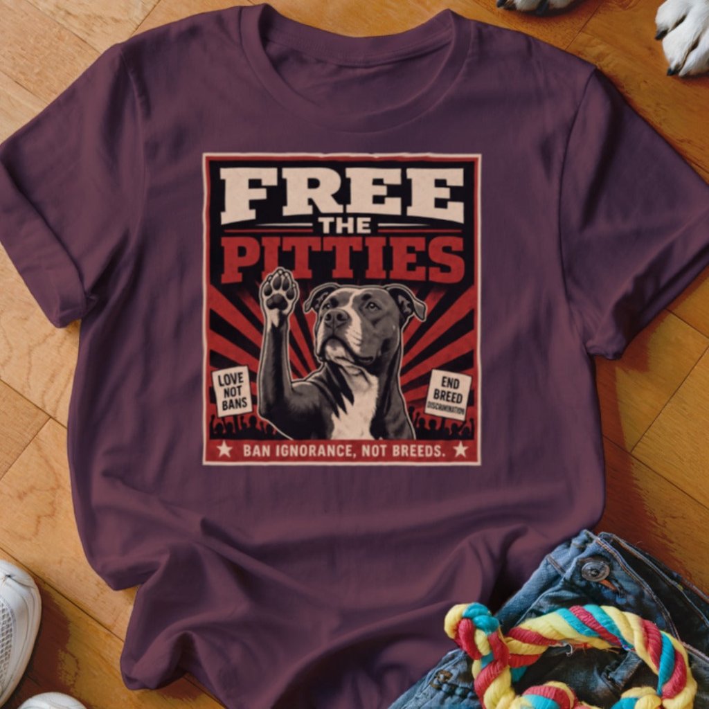 Free The Pitties Shirt - The Pawsitive Initiative