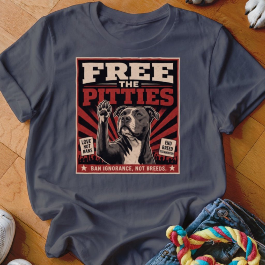 Free The Pitties Shirt - The Pawsitive Initiative