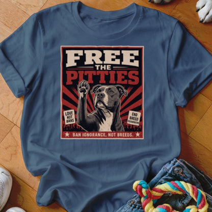 Free The Pitties Shirt - The Pawsitive Initiative