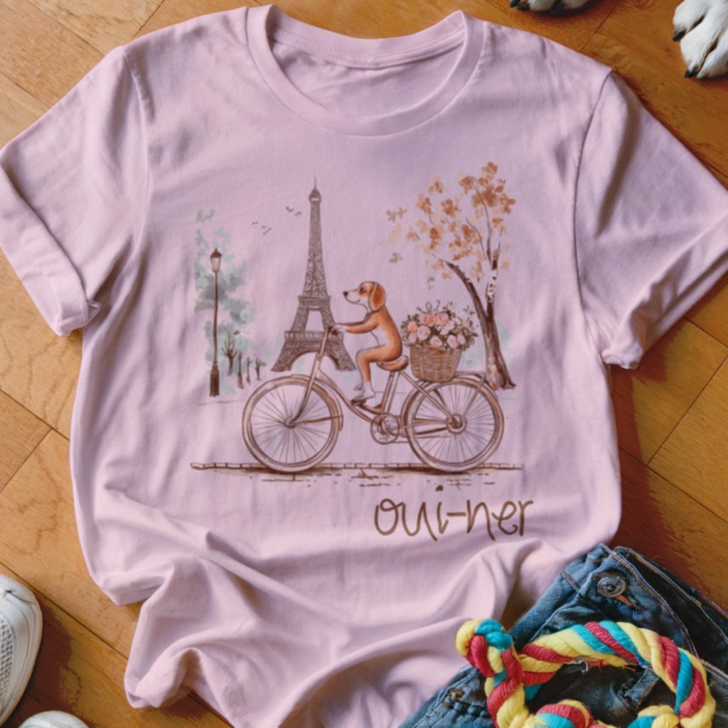 French Bicycle Shirt - The Pawsitive Initiative