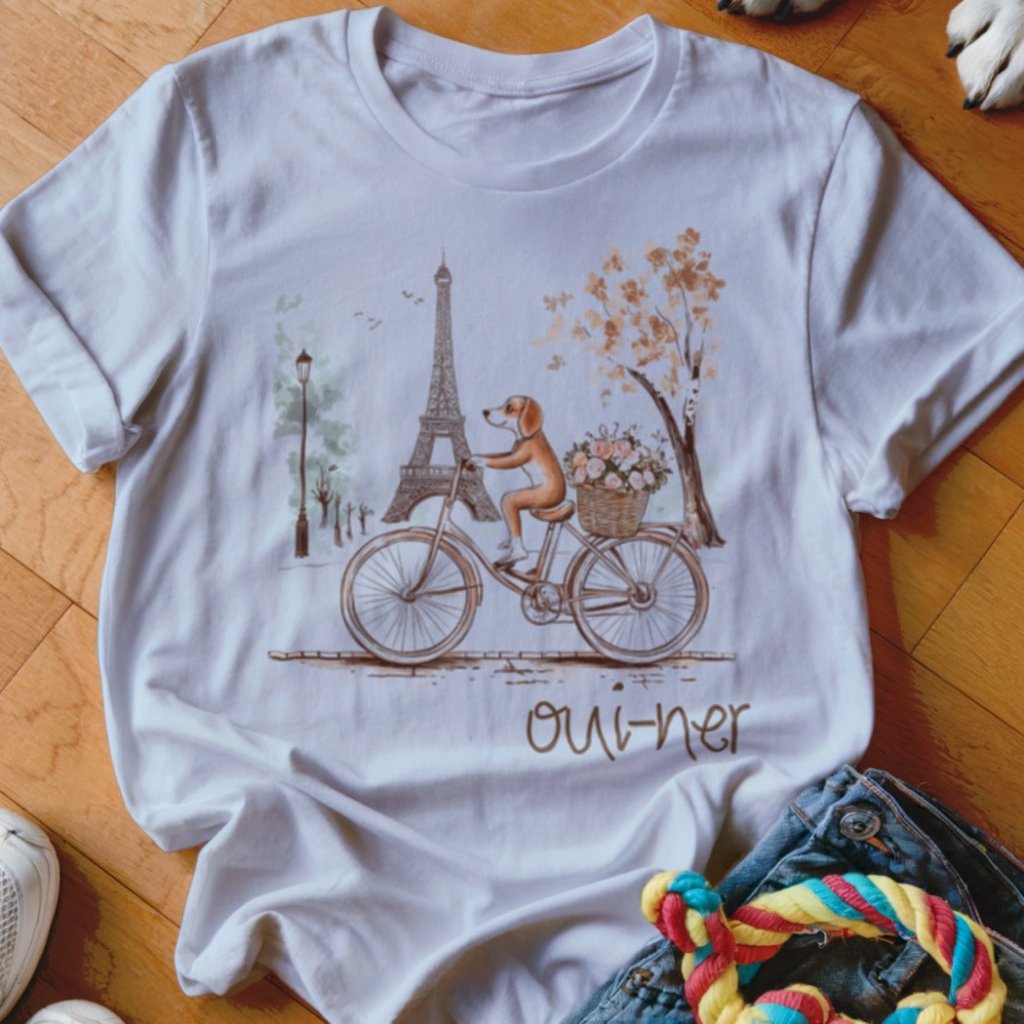 French Bicycle Shirt - The Pawsitive Initiative