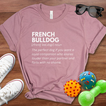 French Bulldog Definition Shirt - The Pawsitive Initiative