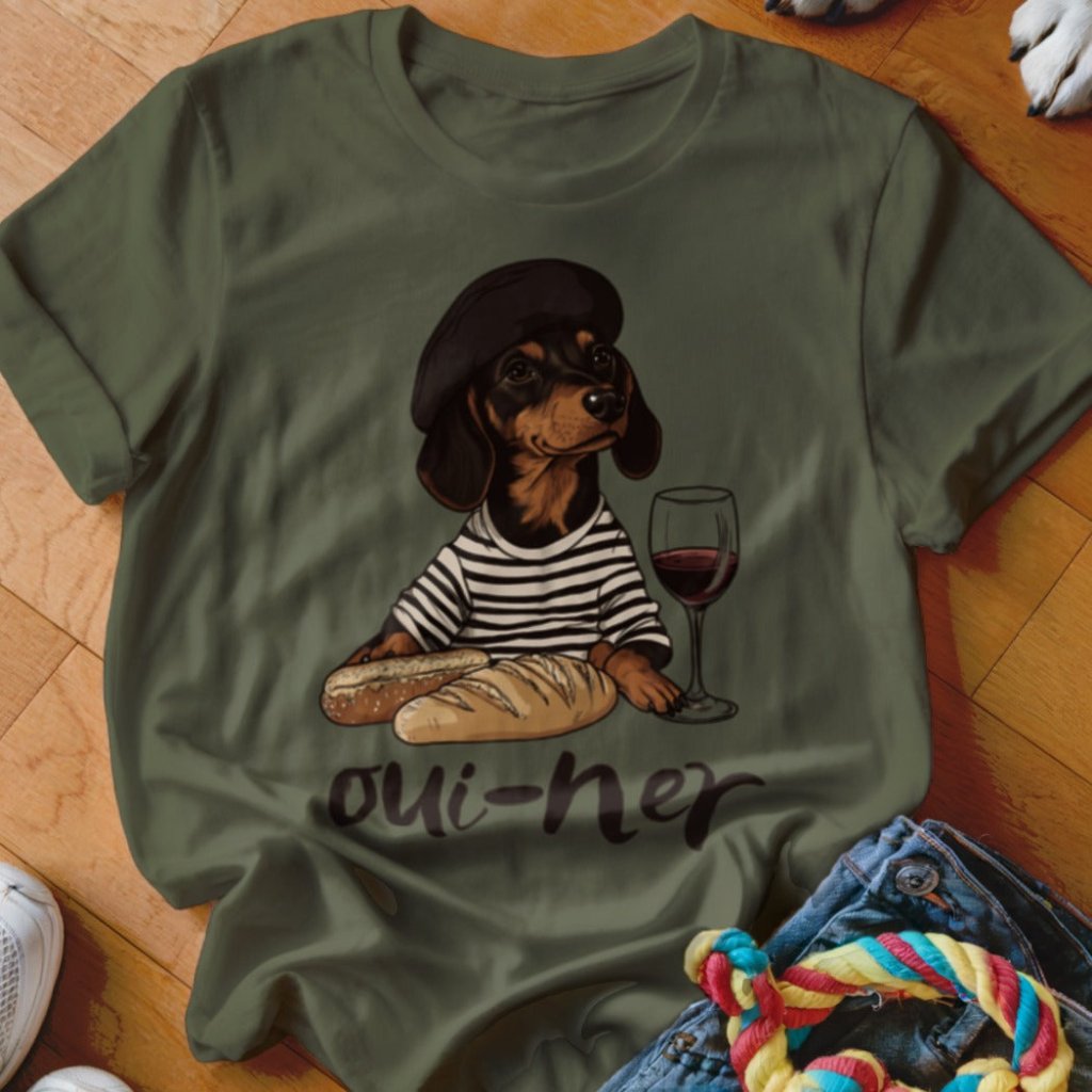 French Oui - ner Shirt - The Pawsitive Initiative
