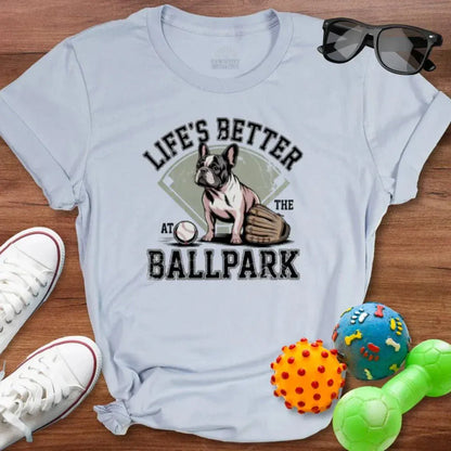 Frenchie Ballpark Shirt - The Pawsitive Initiative