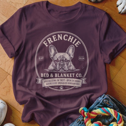 Frenchie Bed & Blanket Co Shirt - The Pawsitive Initiative
