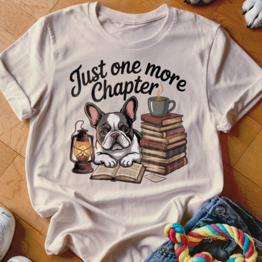 Frenchie Bookworm Shirt - The Pawsitive Initiative