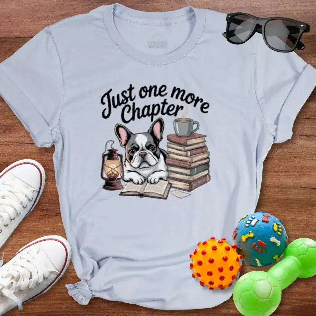 Frenchie Bookworm Shirt - The Pawsitive Initiative
