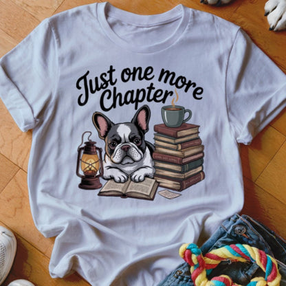Frenchie Bookworm Shirt - The Pawsitive Initiative