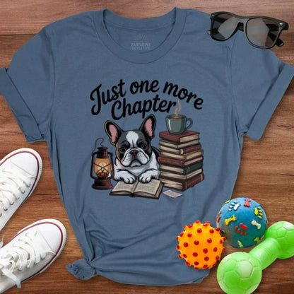 Frenchie Bookworm Shirt - The Pawsitive Initiative