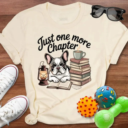 Frenchie Bookworm Shirt - The Pawsitive Initiative