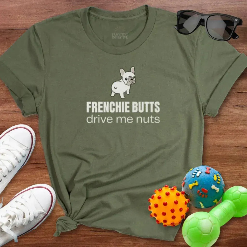 Frenchie Butts Shirt - The Pawsitive Initiative