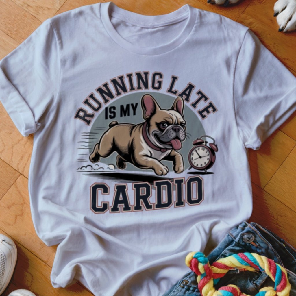 Frenchie Cardio Shirt - The Pawsitive Initiative