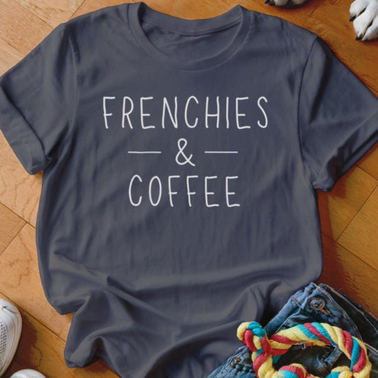 Frenchie & Coffee Shirt - The Pawsitive Initiative