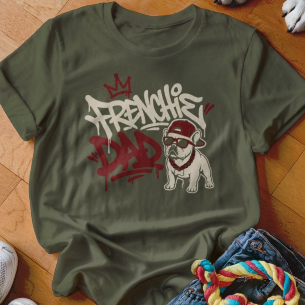 Frenchie Dad Shirt - The Pawsitive Initiative