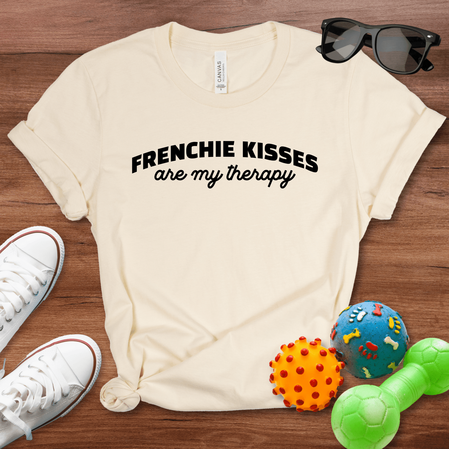 Frenchie Kisses Shirt - The Pawsitive Initiative