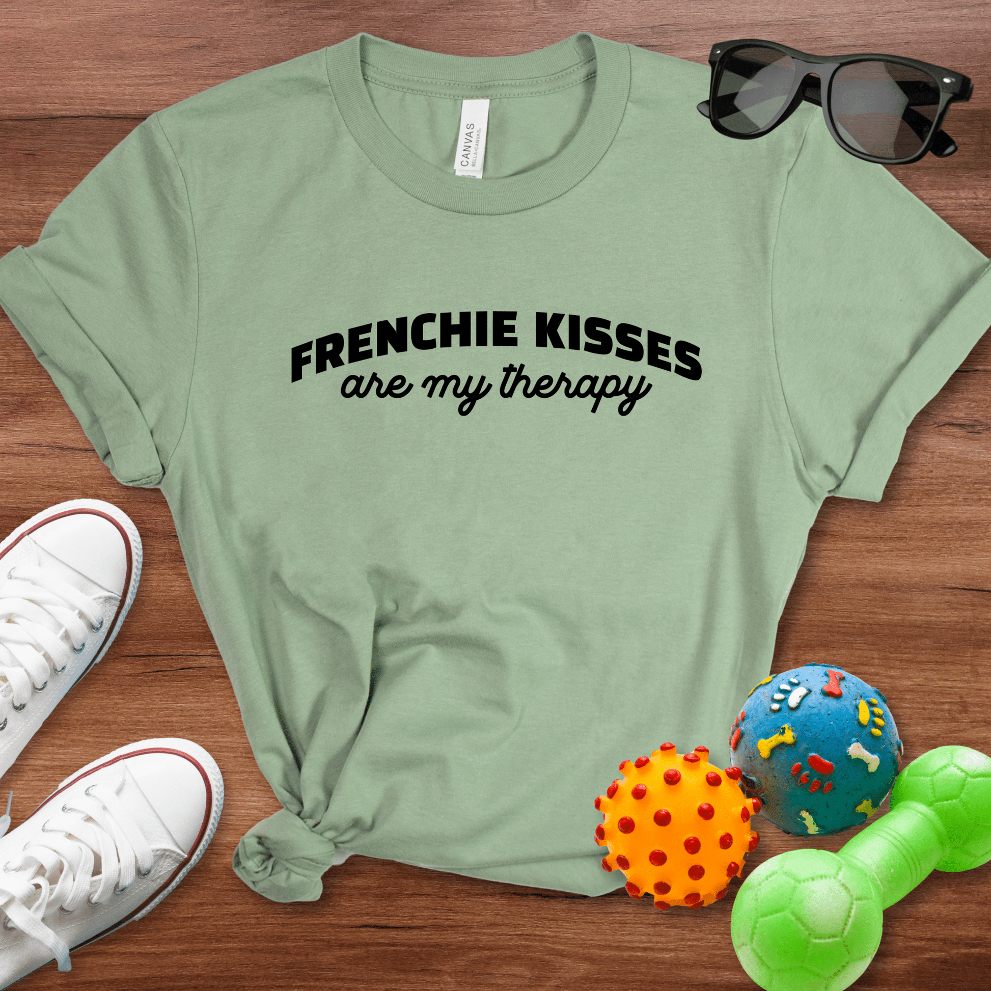 Frenchie Kisses Shirt - The Pawsitive Initiative