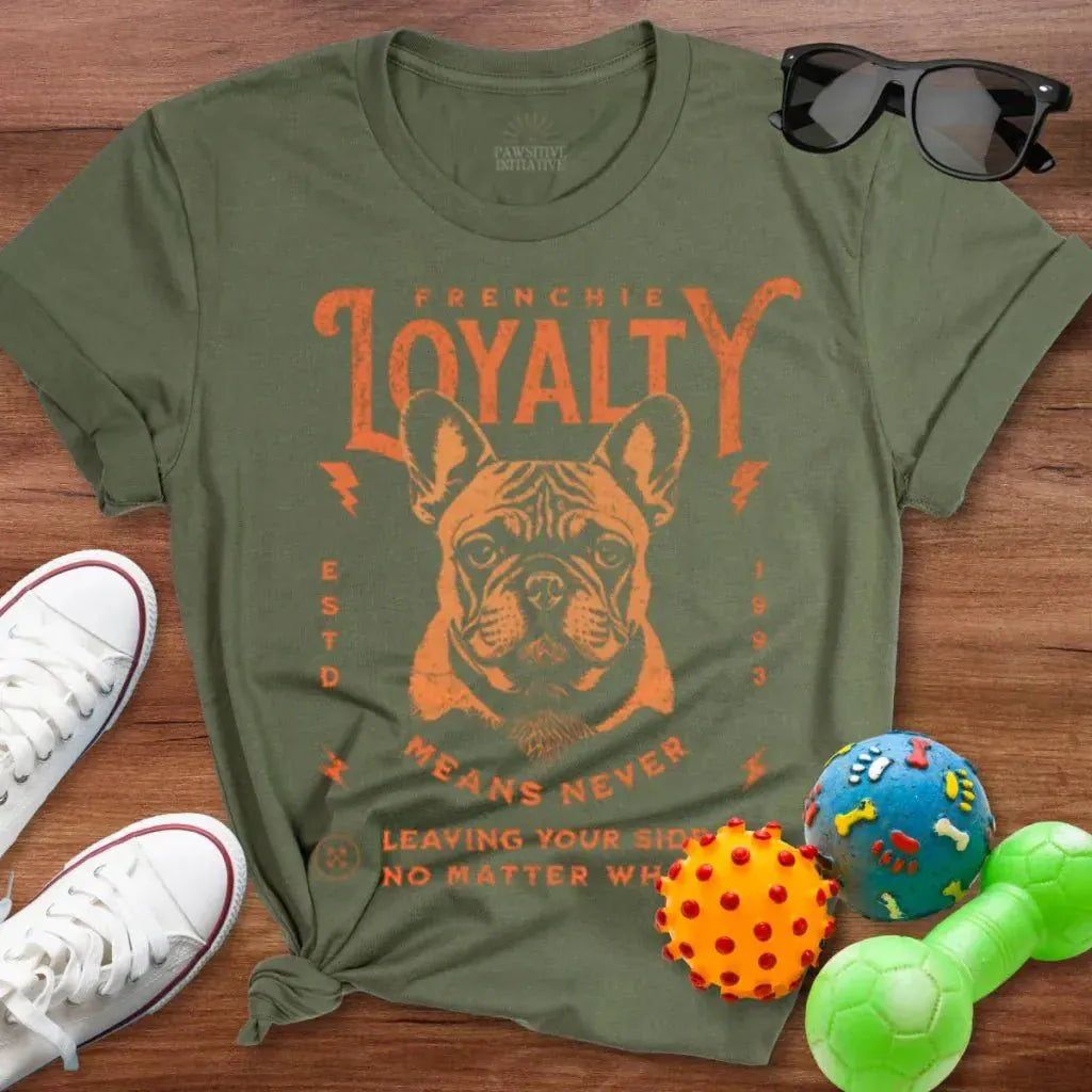 Frenchie Loyalty Shirt - The Pawsitive Initiative