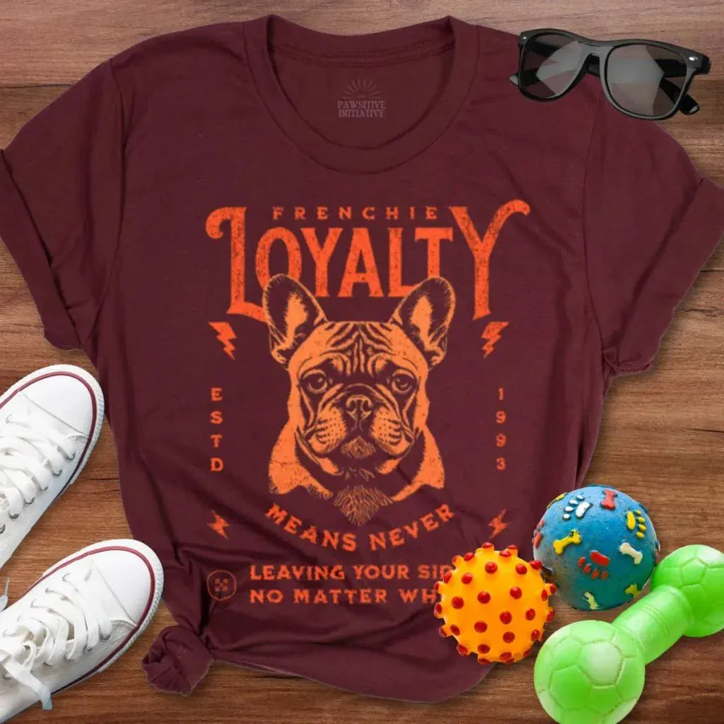 Frenchie Loyalty Shirt - The Pawsitive Initiative