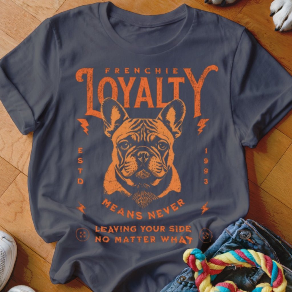 Frenchie Loyalty Shirt - The Pawsitive Initiative