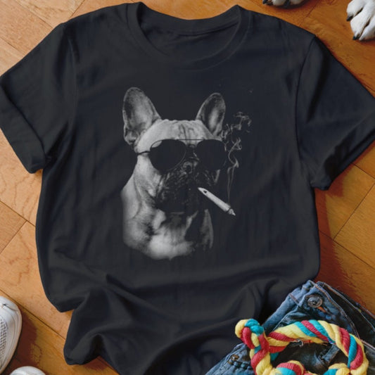 Frenchie Smoking Shirt - The Pawsitive Initiative