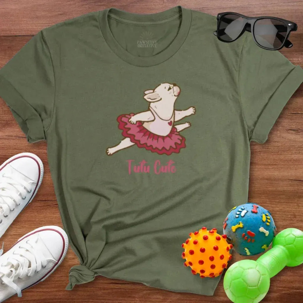 Frenchie Tutu Shirt - The Pawsitive Initiative