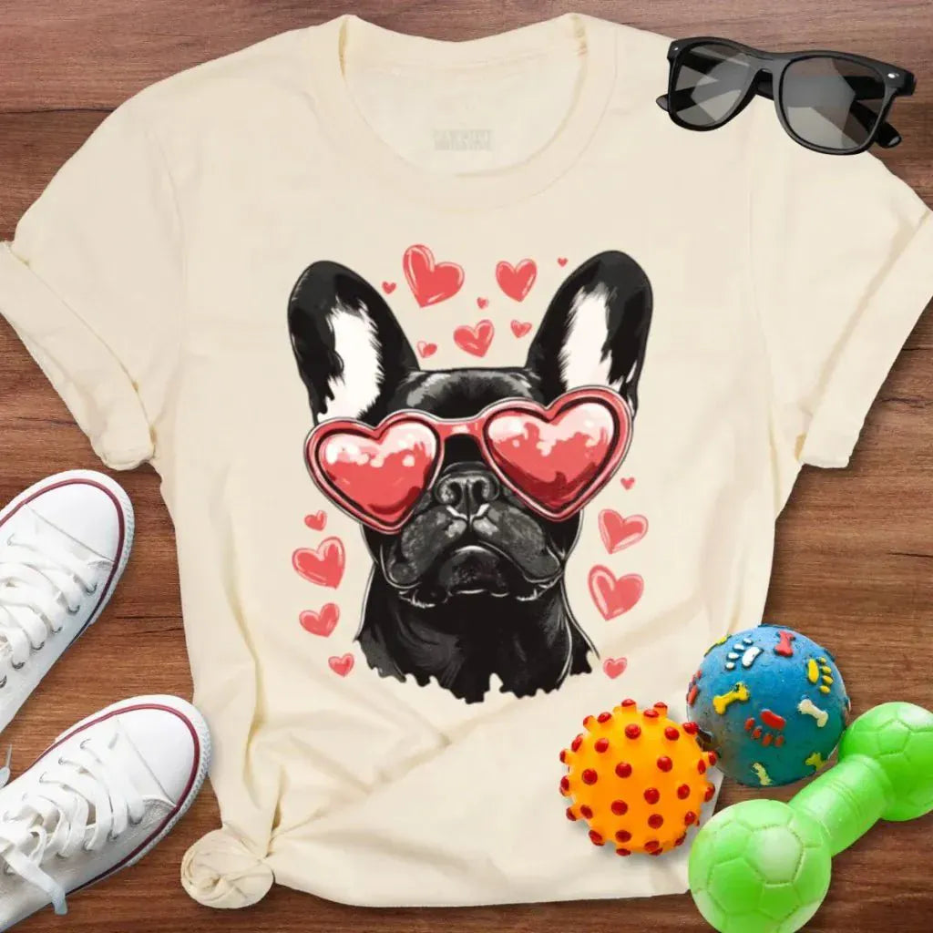 Frenchie Valentine Shirt - The Pawsitive Initiative