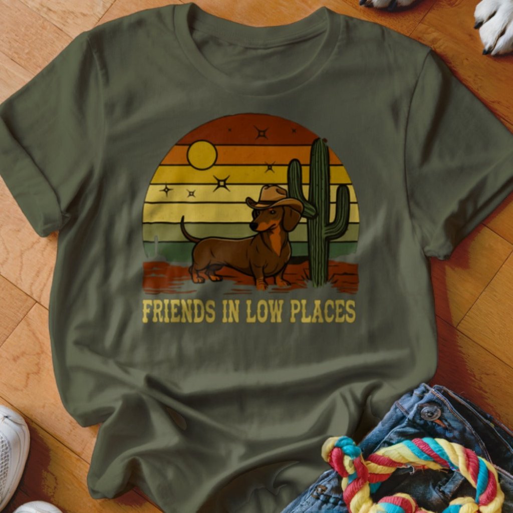 Friends in Low Places Shirt - The Pawsitive Initiative