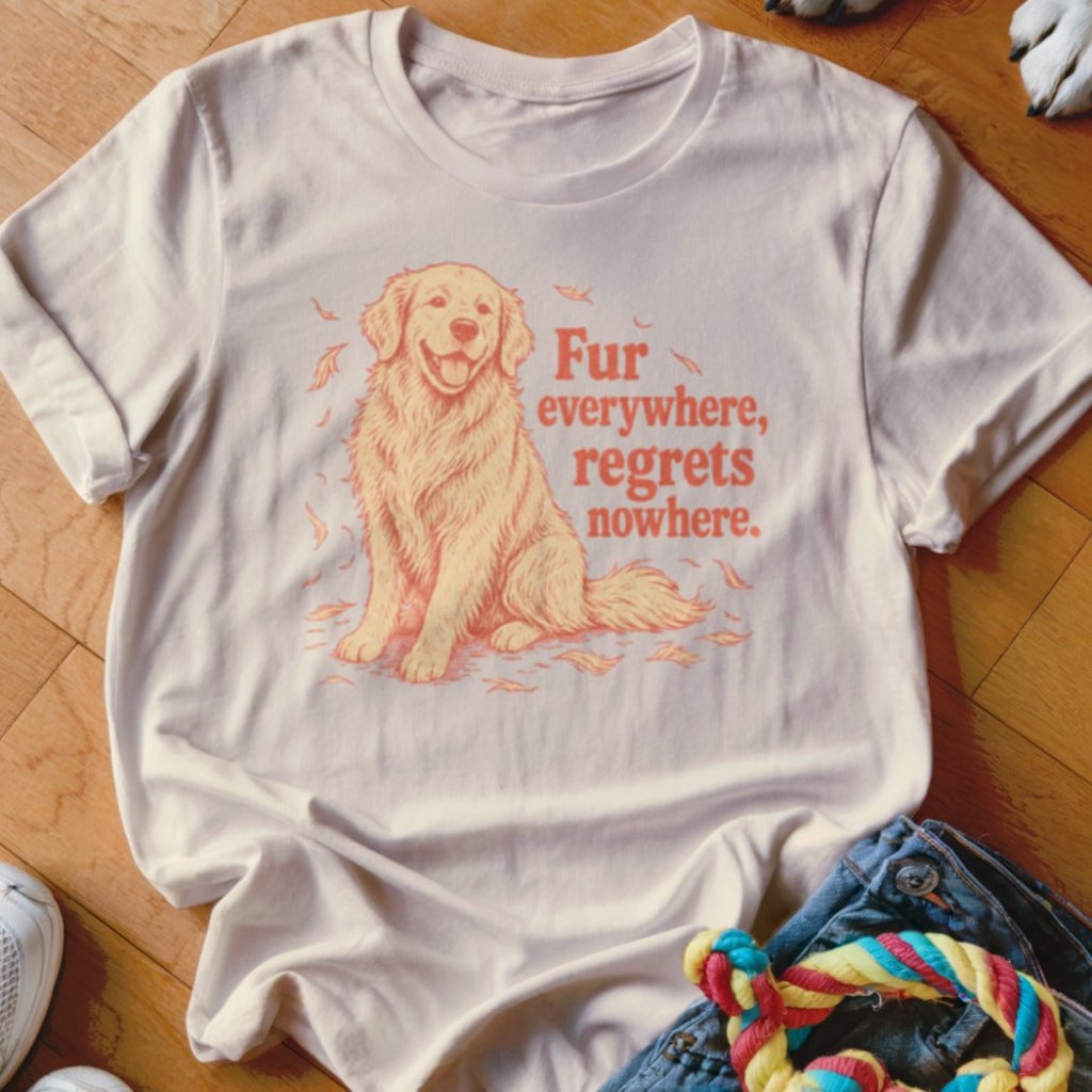 Fur Everywhere, Regrets Nowhere Shirt - The Pawsitive Initiative