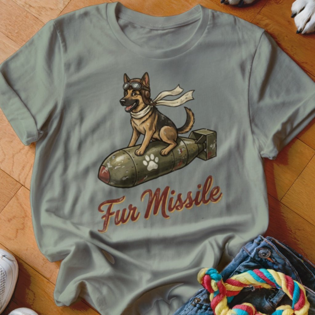 Fur Missile Shirt - The Pawsitive Initiative