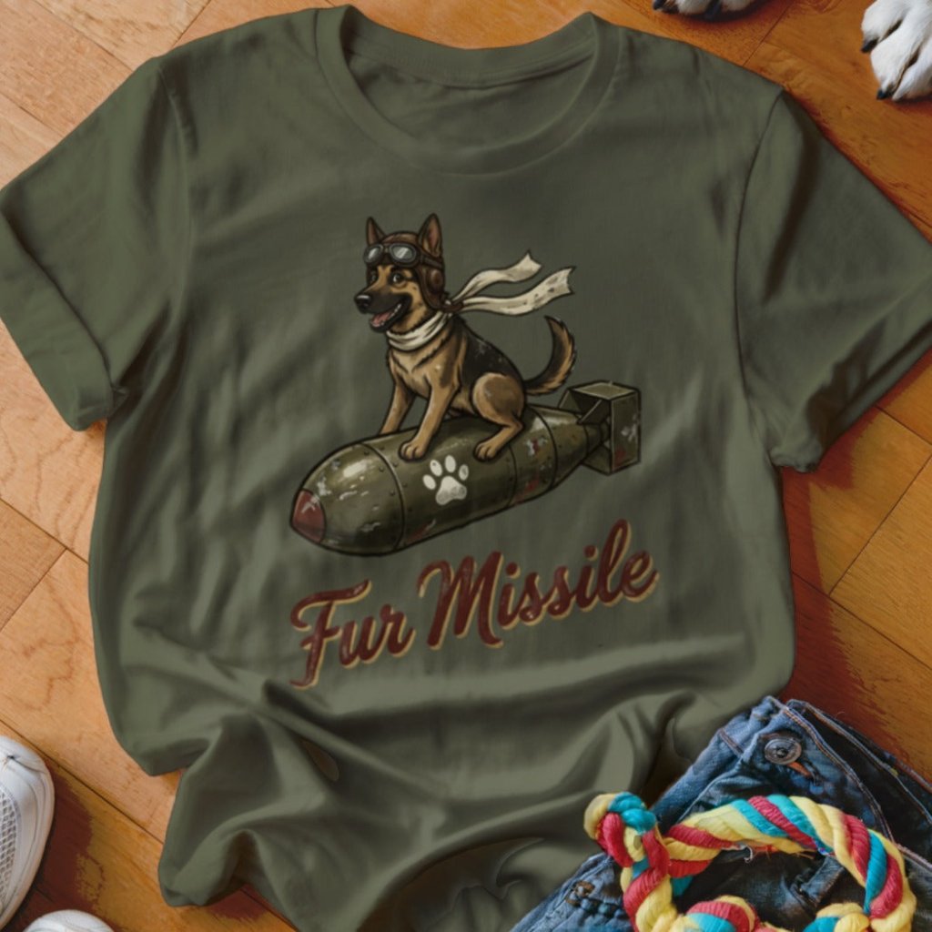 Fur Missile Shirt - The Pawsitive Initiative