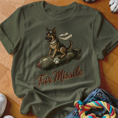 Fur Missile Shirt - The Pawsitive Initiative