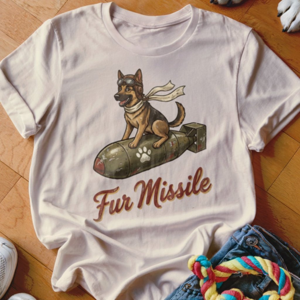 Fur Missile Shirt - The Pawsitive Initiative