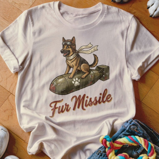Fur Missile Shirt - The Pawsitive Initiative