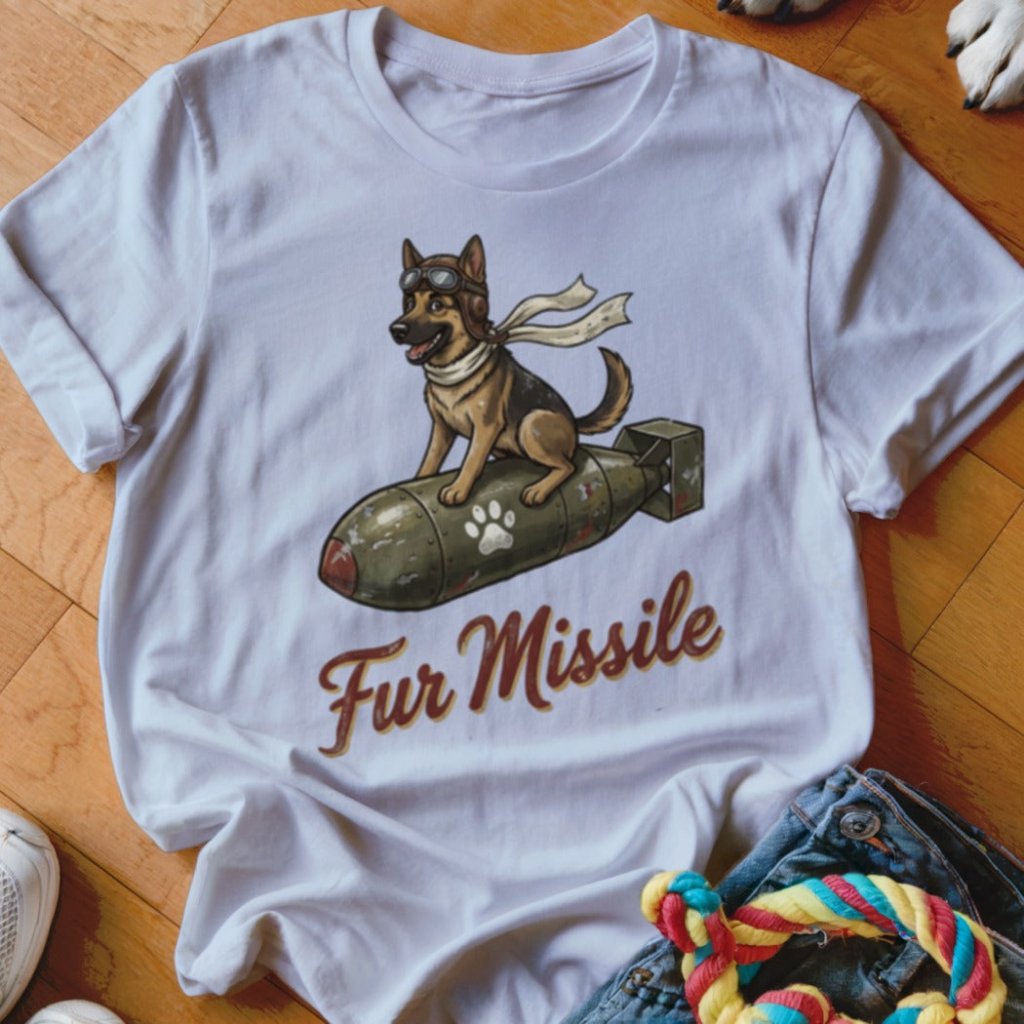 Fur Missile Shirt - The Pawsitive Initiative