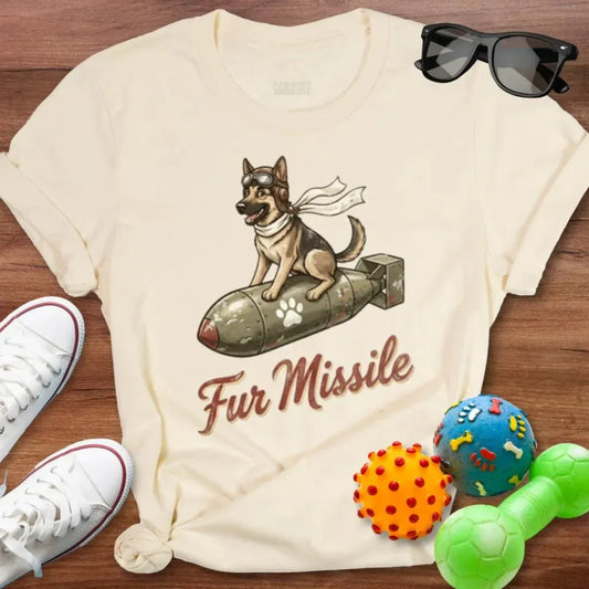 Fur Missile Shirt - The Pawsitive Initiative